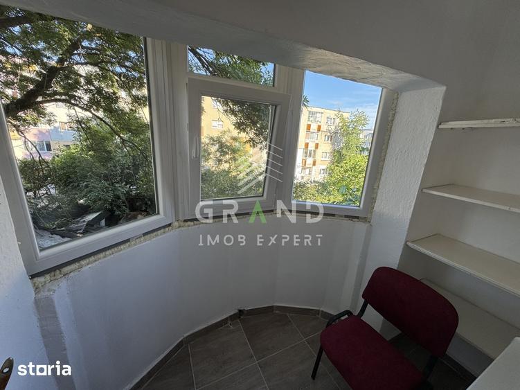 Garsoniera cu BALCON | 26 mp | UMFZorilor/P-ta Zorilor | Etaj 2/4 - 1