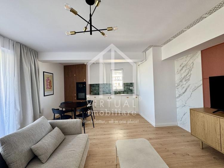 Apartament cu 3 camere, 69mp utili + 2 terase, etaj 2/9, parcare - 5