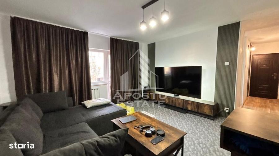 Apartament cu 2 camere, mobilat în Fabric