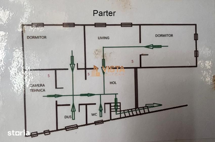 Casă cu 7 camere cu Teren 280 Mp în Schei