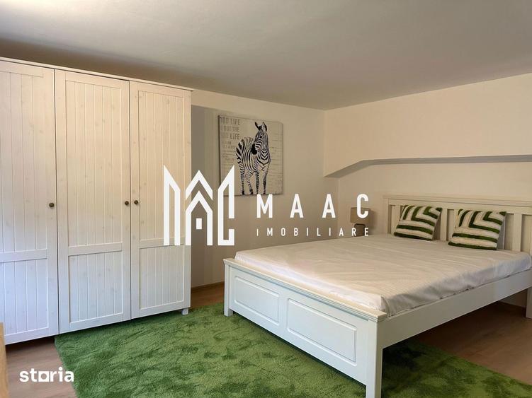 Apartament cu 3 camere, mobilat în Central