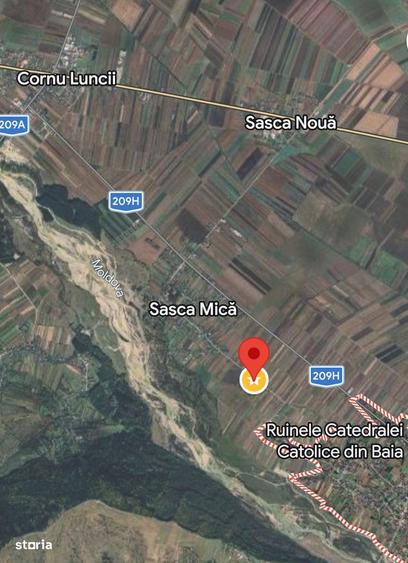 Teren de 6848 mp, în Baia