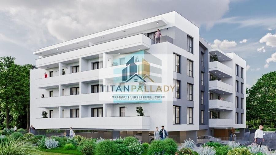 Apartament cu 2 camere decomandat în Titan