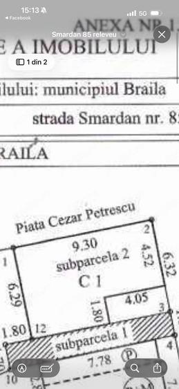 Casă cu Teren 59 Mp în Brăilița