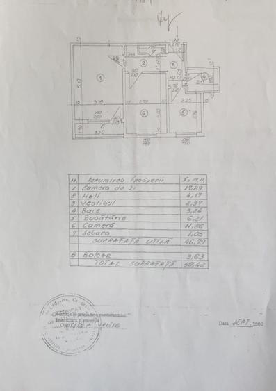 Apartament cu 2 camere decomandat în Colentina