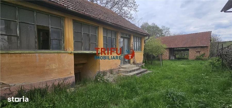 Casă cu 2 camere cu Teren 3101 Mp în Galda de Jos