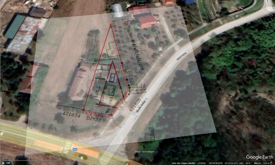 Teren Construcții intravilan de 1200 mp, în Moșnița Nouă