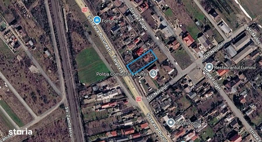 Vand teren la 1 km de Primaria Buftea si A0 - 1