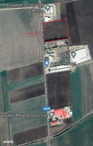 Vanzare teren, Ceptura acces asfaltat, zona cu poten?ial comercial. - 3