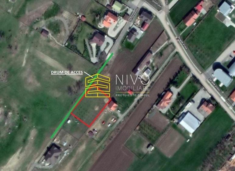Teren agricol intravilan de 1365 mp, în Sântana de Mureș