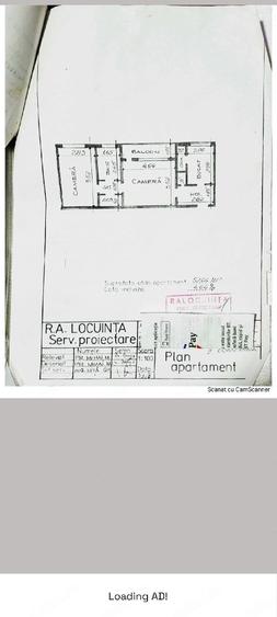 Apartament cu 2 camere semidecomandat în Central