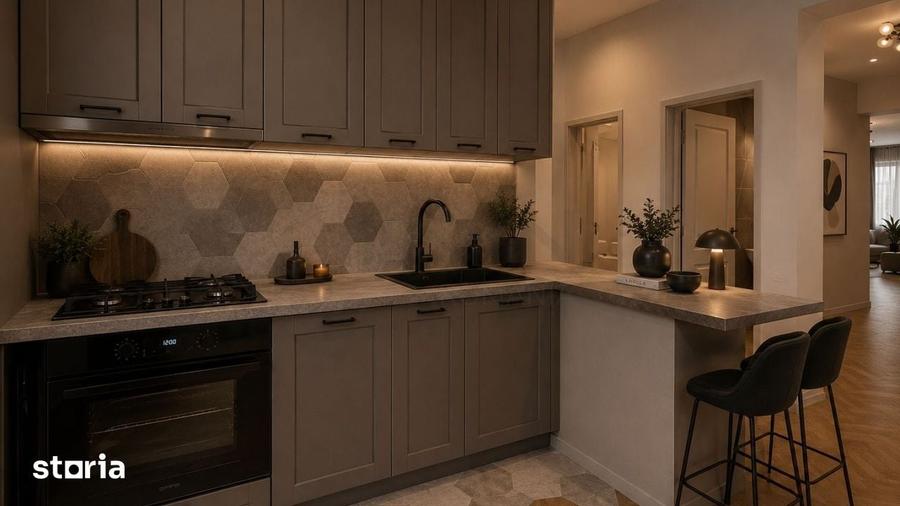 Apartament cu 3 camere semidecomandat, mobilat în Aviatorilor