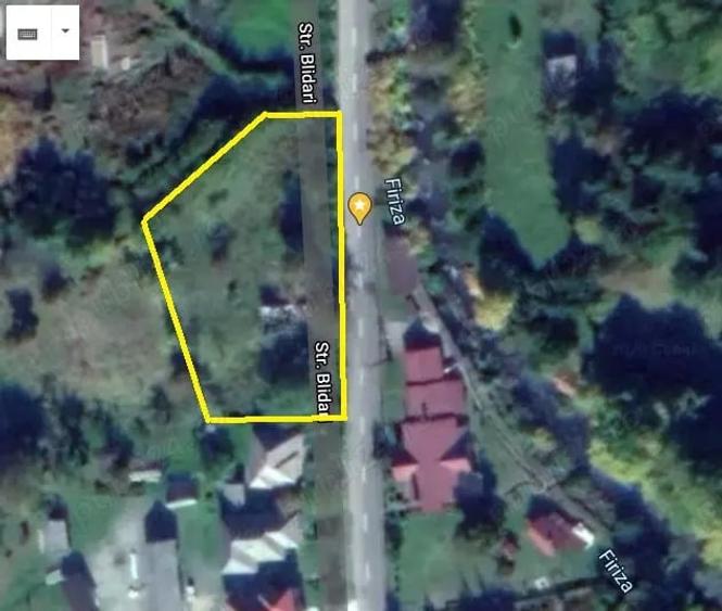 Teren de 1355 mp, în Firiza