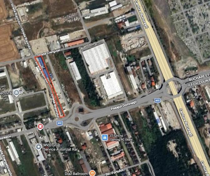 Spațiu comercial, în Domnești