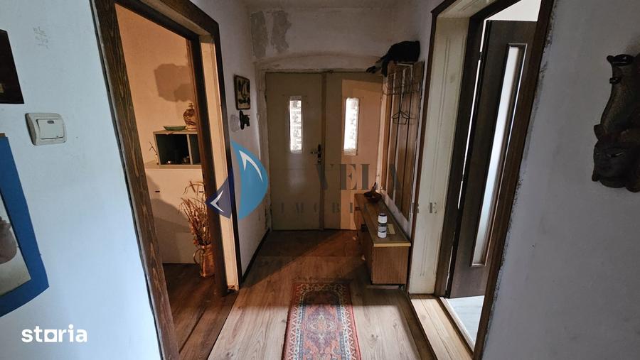 Casă cu 2 camere decomandat cu Teren 157 Mp în Central