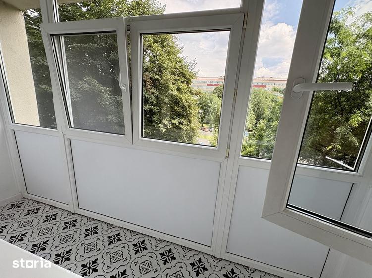 Apartament cu 2 camere semidecomandat în Giurgiului