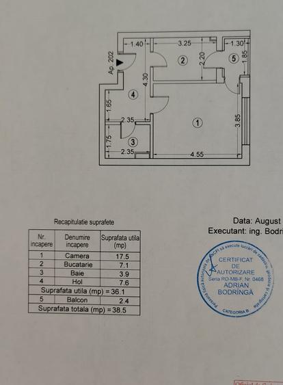 Garsonieră decomandată în Politehnica
