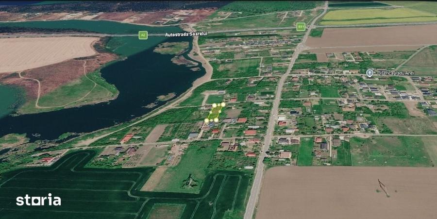 Teren 1.246 mp, Str. Traian Vadu Anei | Aproape de lac ?i A2 - 1