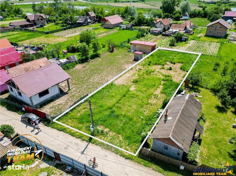 Teren de 1042 mp, în Ozun