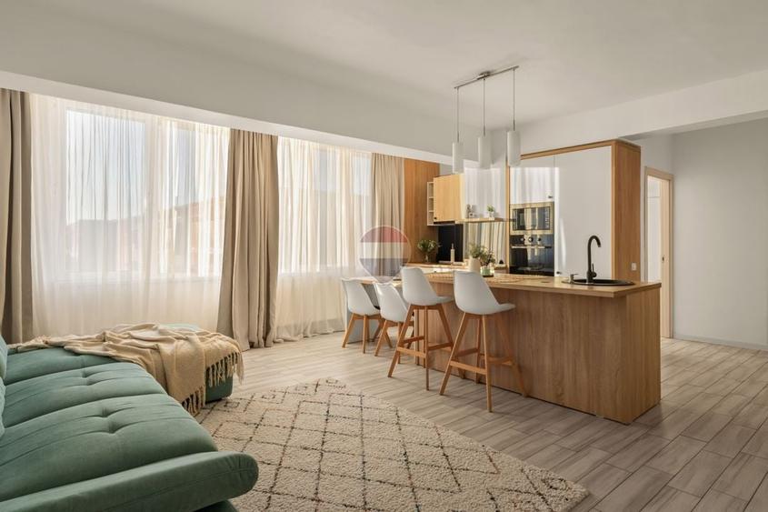 Apartament cu 2 camere semidecomandat în Aradul Nou