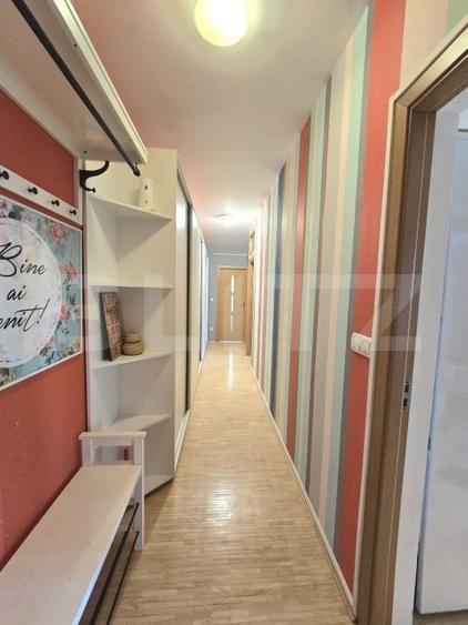 Apartament cu 3 camere decomandat, mobilat în Aradului