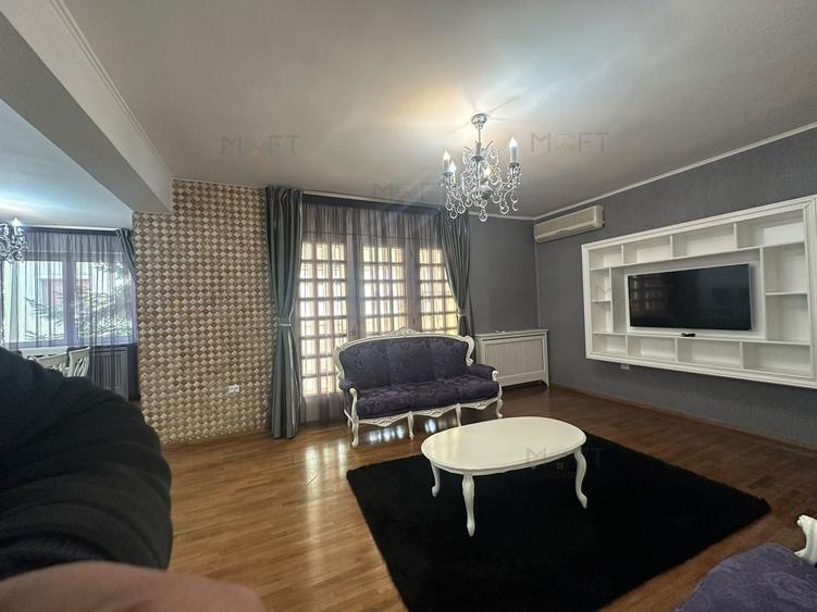 Apartament cu 4 camere decomandat, mobilat în Barbu Văcărescu