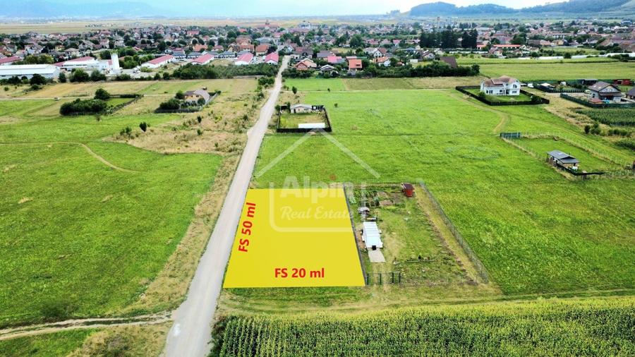 Teren Construcții intravilan de 920 mp, în Hărman
