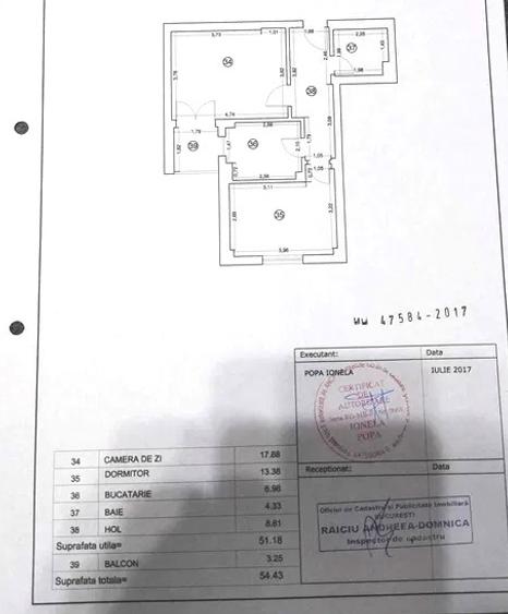 Apartament cu 2 camere decomandat, mobilat în Păcii