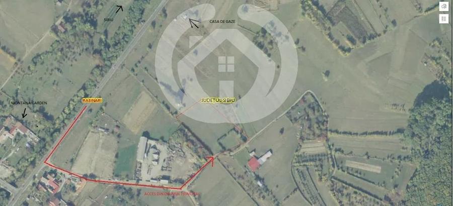 Teren Construcții intravilan de 412 mp, în Rășinari