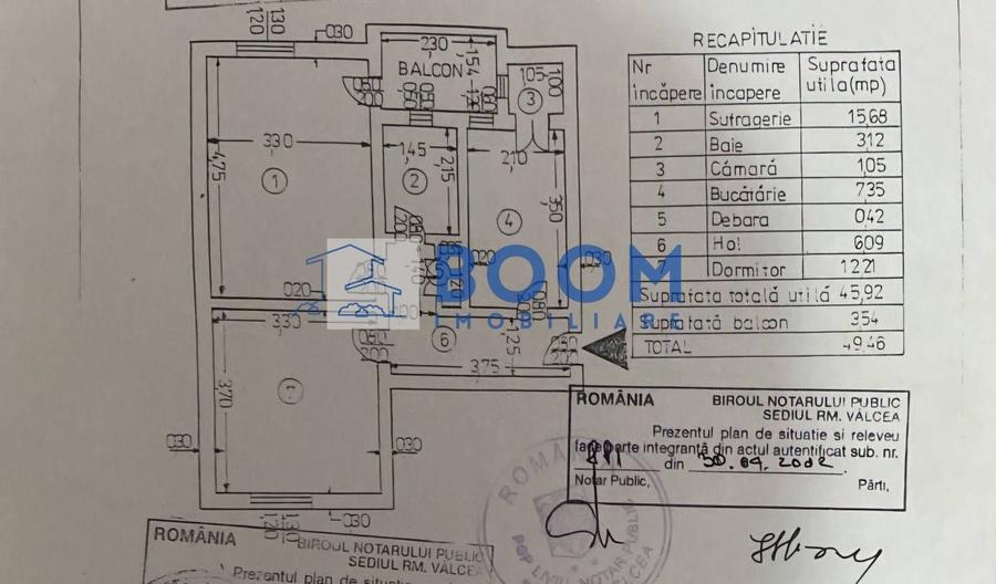 Apartament cu 2 camere, mobilat în Cartierul Nord