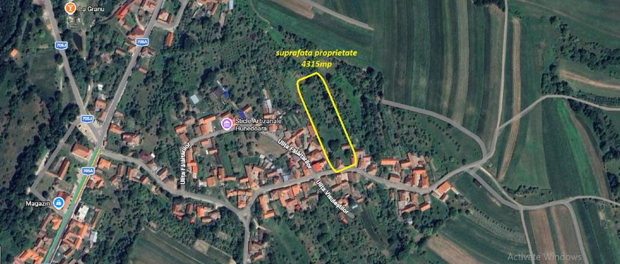 Casă individuală cu 4 camere cu Teren 4315 Mp în Ludeștii de Jos