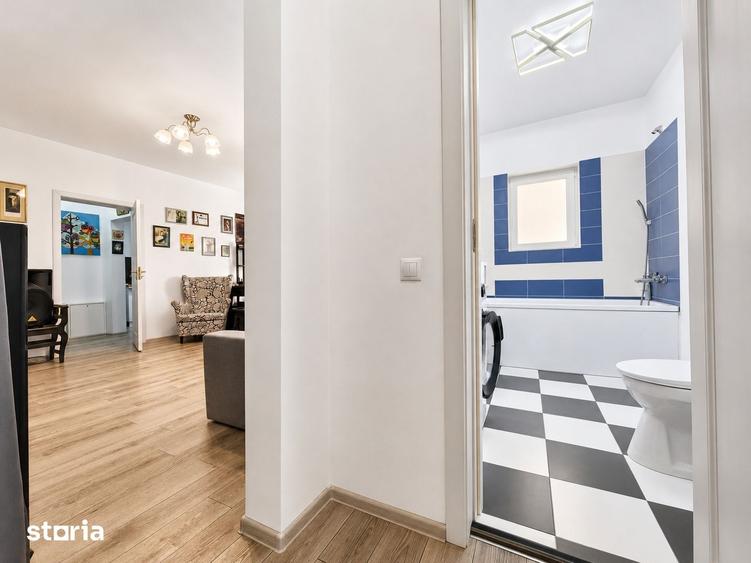 0% Comision | 2 Camere cu farmec 70MP | Renovat 2023, tavane inalte, F - 14