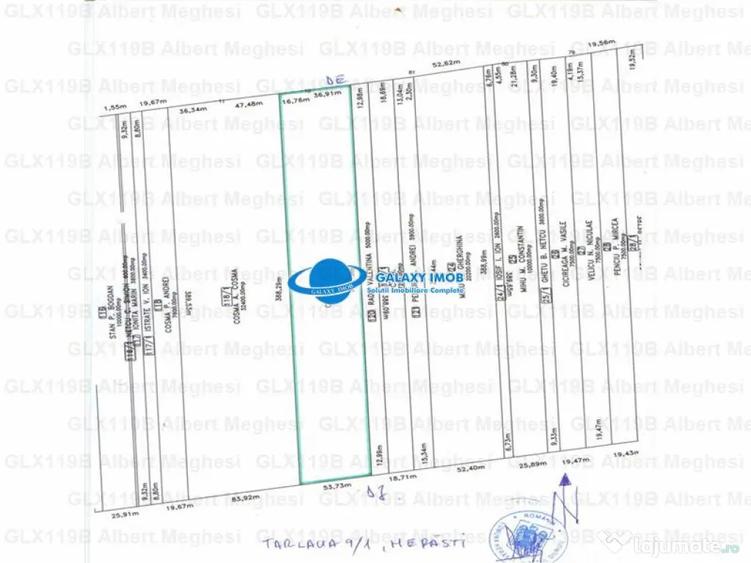Teren de 20700 mp, în Hotarele