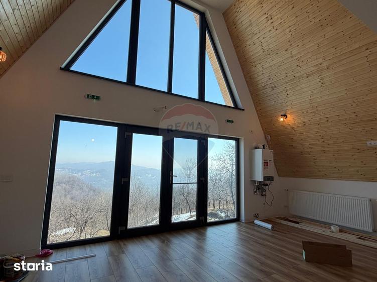 De vanzare Cabana A-Frame cu 1850 mp teren in zona Pucioasa, DB - 2