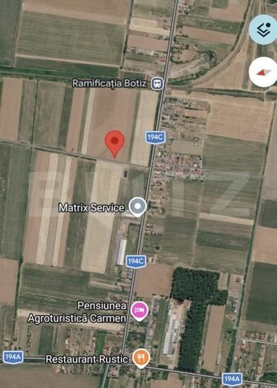 Teren agricol extravilan de 19700 mp, în Nord-Est