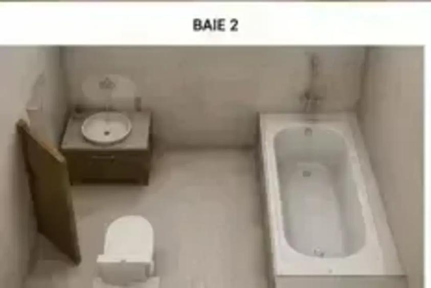 Apartament cu 3 camere semidecomandat în Pipera
