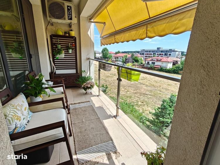 Apartament cu 2 camere decomandat, mobilat în Nord