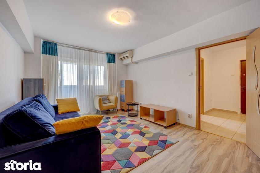 Apartament cu 2 camere, mobilat în Tei