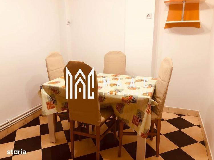 Apartament cu 2 camere semidecomandat, mobilat în Turnișor