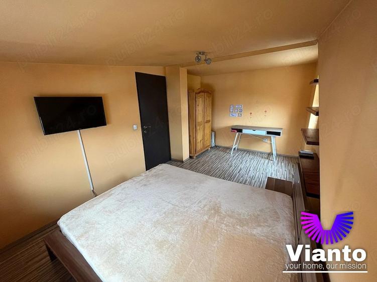 Apartament cu 3 camere decomandat, mobilat în Vasile Aaron