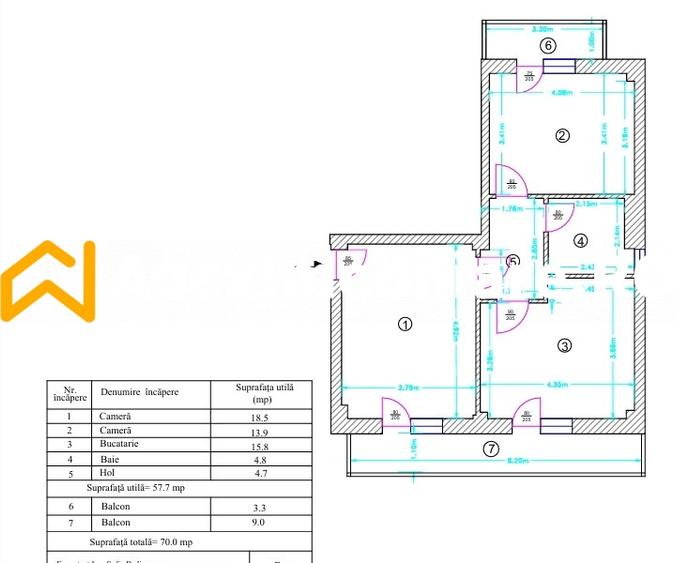 Apartament 2 camere de vanzare Theodor Pallady București | ApexImobiliare.ro - 12