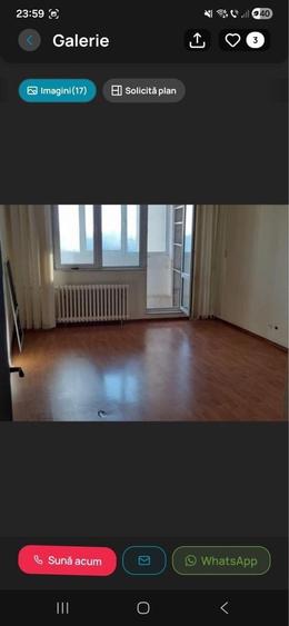 Apartament cu 3 camere decomandat în Dobroești