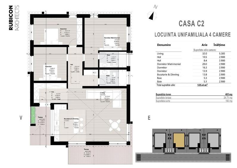 Casă cu 4 camere cu Teren 465 Mp în Sânpetru