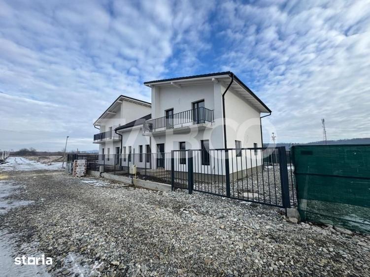 Casa de tip duplex curte libera 195 mp acces 2 strazi Mohu Sibiu - 3