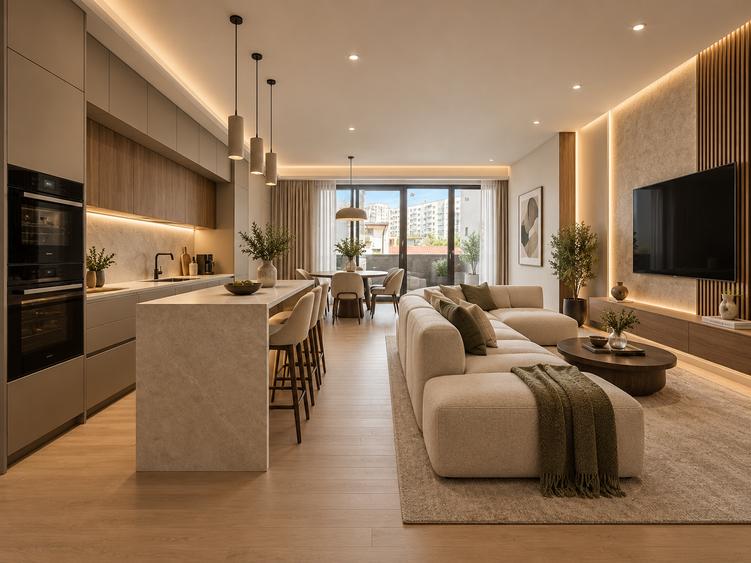 Apartament cu 2 camere decomandat în Obor