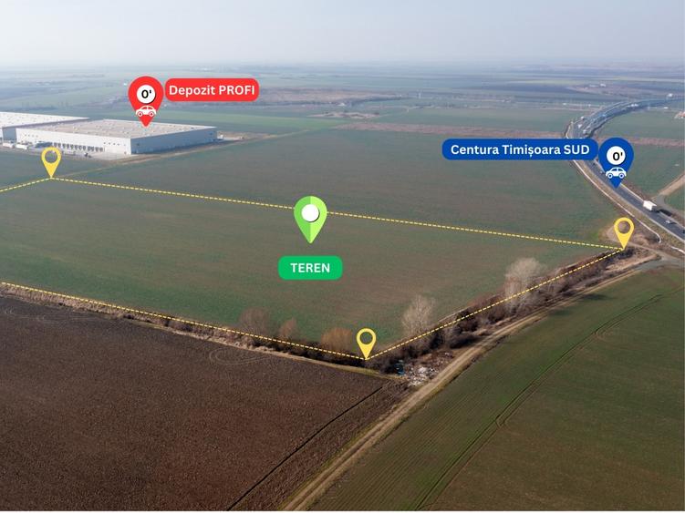 Teren Construcții intravilan de 64300 mp, în Șag