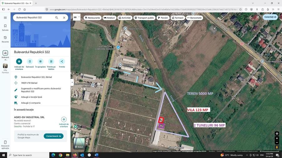 Teren Construcții intravilan de 5000 mp, în Periferie