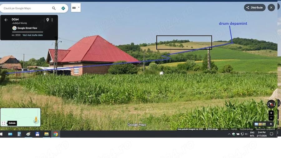 Teren de 7900 mp, în Acățari