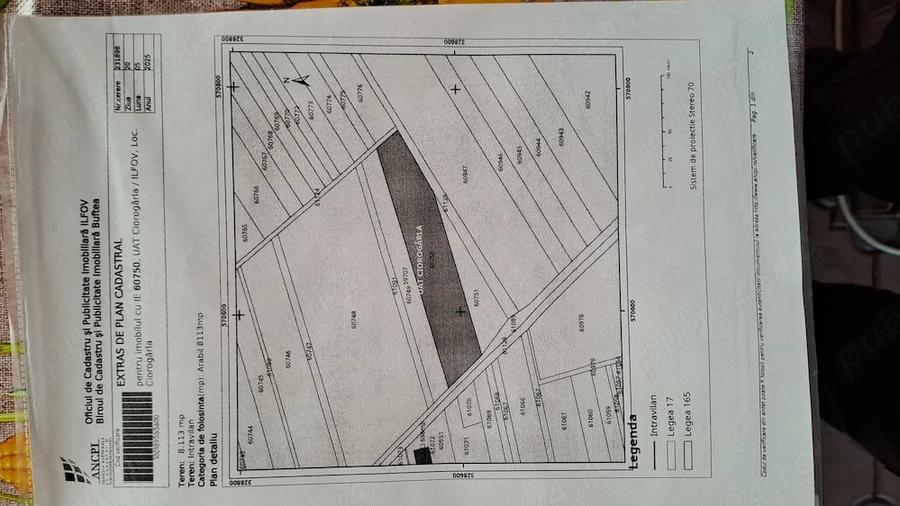 Teren de 8113 mp, în Ciorogârla