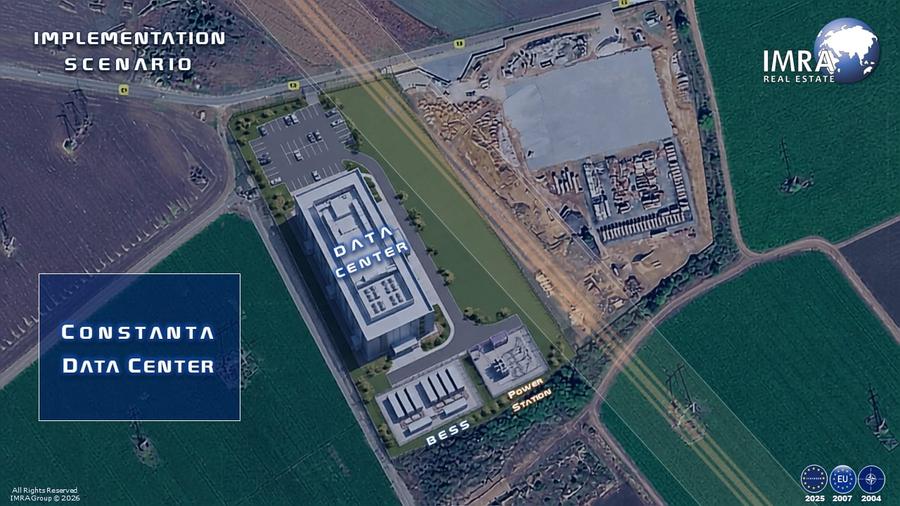 Teren Construcții intravilan de 44700 mp, în Exterior Vest